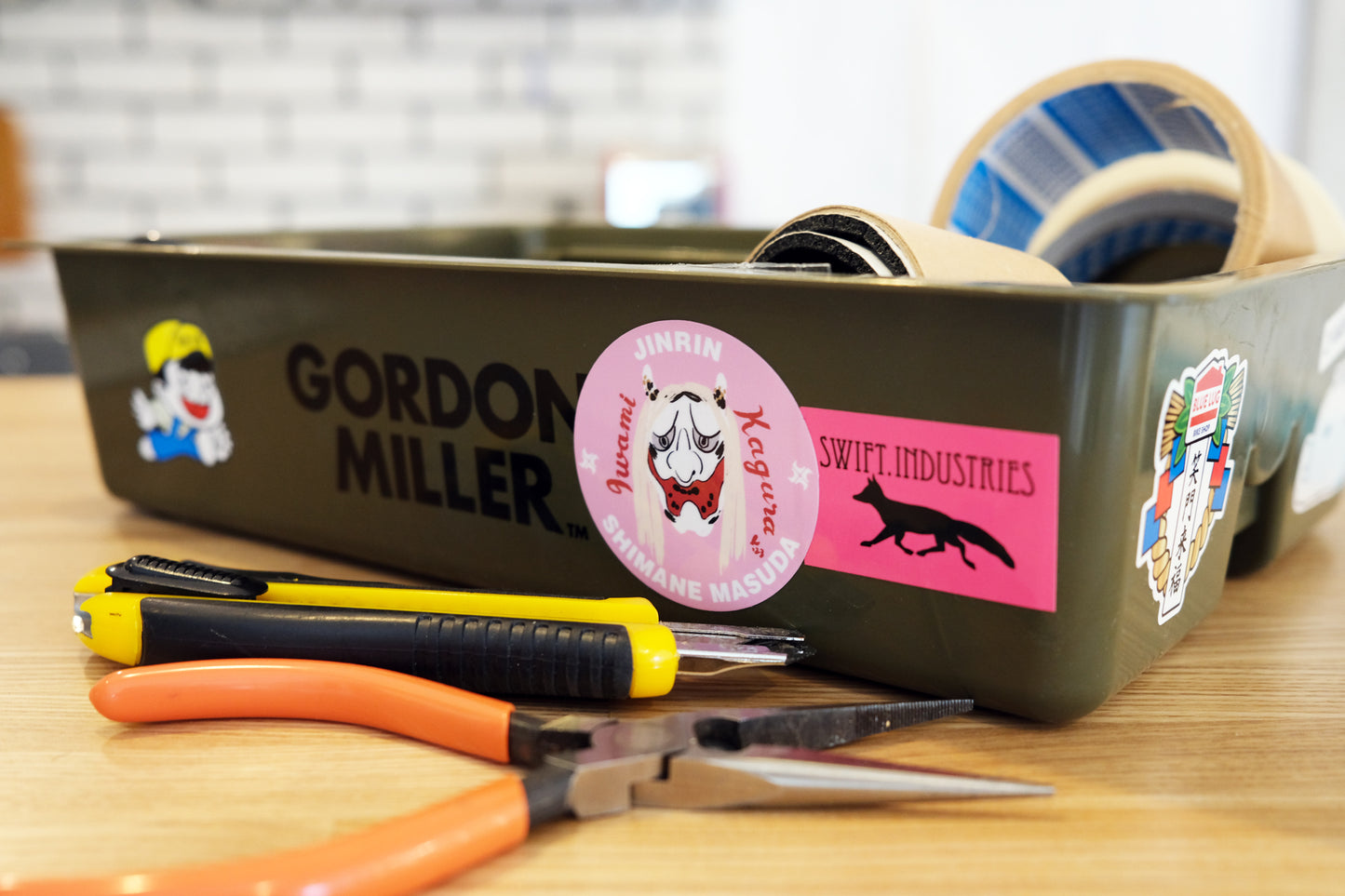 塵輪 JINRIN ステッカー | Masuda Sukajan Graphic Sticker