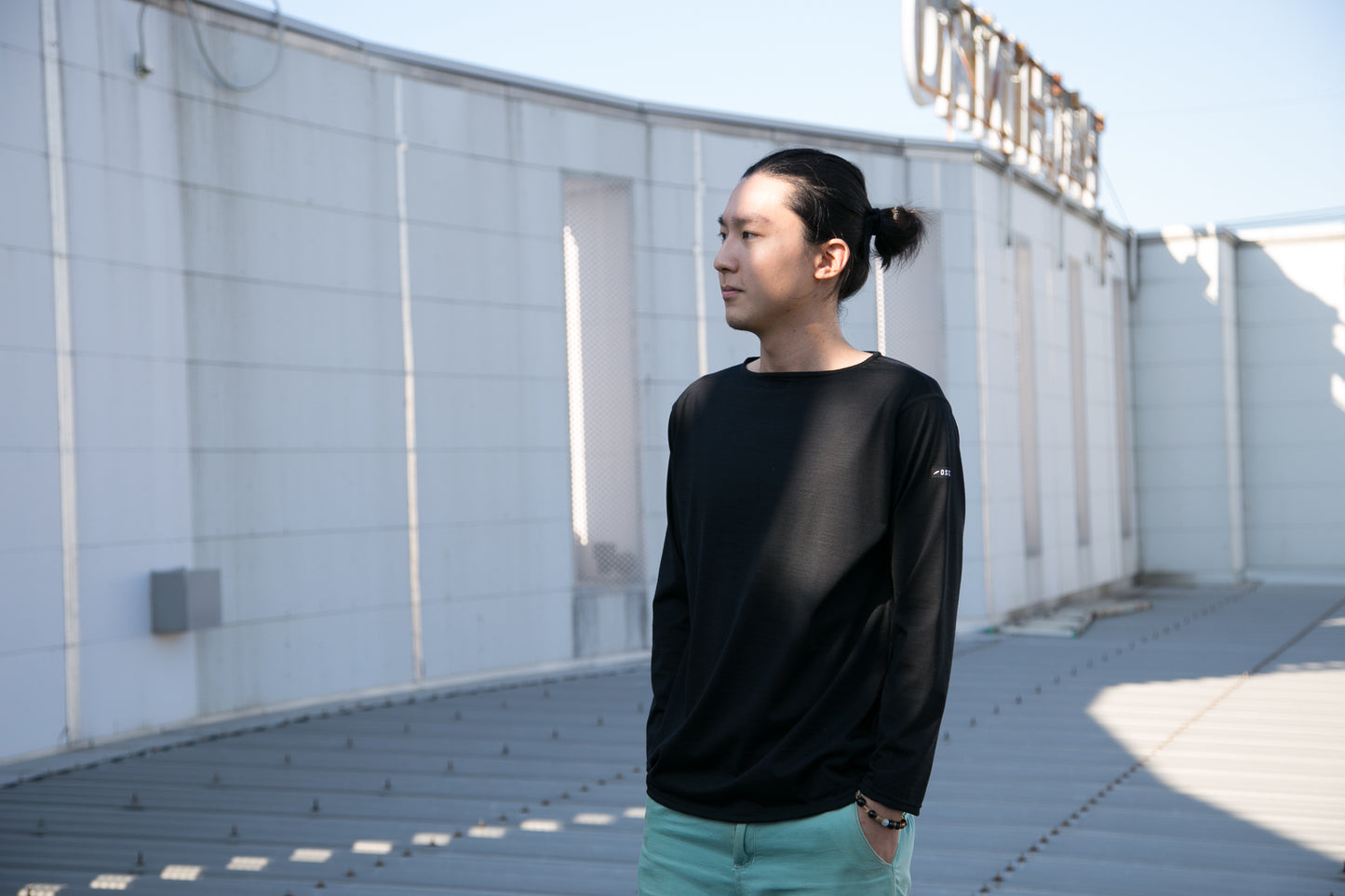 Merinowool Boatneck Shirt / メリノウールボートネックシャツ | OSE