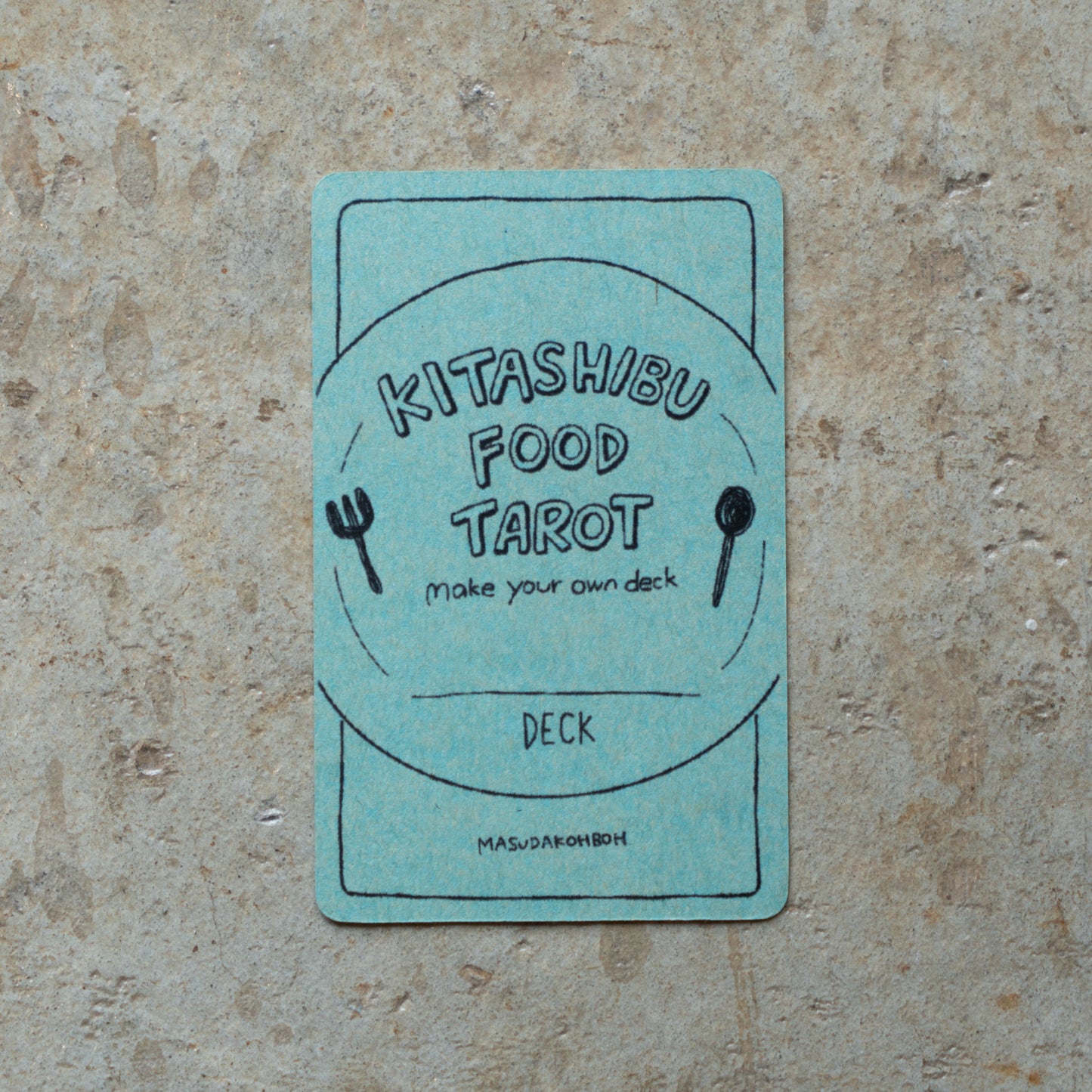 KITASHIBU FOOD TAROT 表紙カード